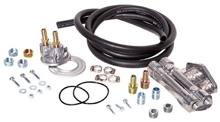 10795 Universal Oil Filter Relocation Kit (dual)10795 Universal Oil Filter Relocation Kit (dual)