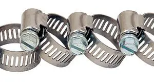 14008 Stainless Steel Hose Clamps, std. #8