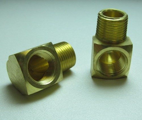15157 Adapter Fitting 90°, 3/8″ FPT x 3/8″ MPT