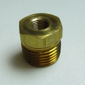 15161 Brass Fitting, 1/4″ FPT x 1/2″ MPT Bush (1)