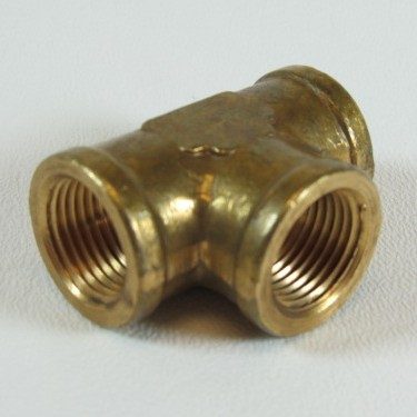 15177 Brass “T” Connector, 3/8″ FPT
