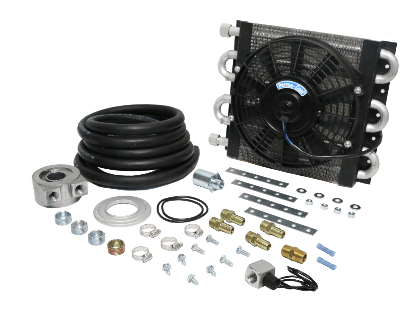 18311 Maxi-Cool 6-Pass Oil Cooler / Fan Assy, Complete Kit