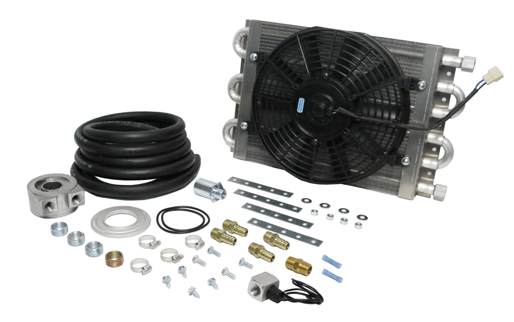 18315 Maxi-Cool 6-Pass Oil Cooler / Fan Assy, Complete Kit