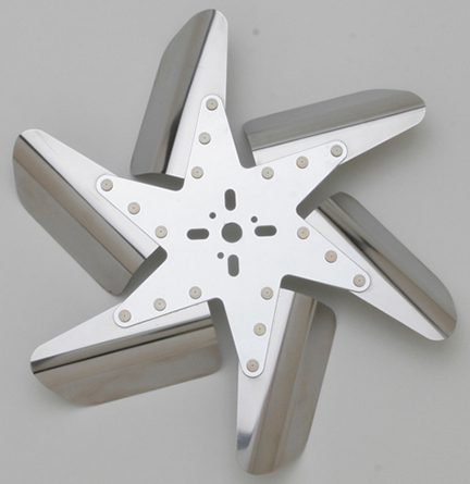 95150 HD Stainless Steel Flex Fan, 15″ Chrome Center
